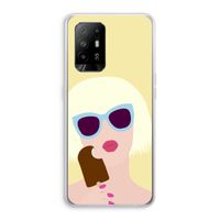 Ice cream: Oppo A94 5G Transparant Hoesje