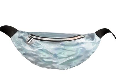 Heuptas Holografisch Zilver Bling