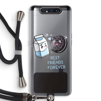 Best Friend Forever: Samsung Galaxy A80 Transparant Hoesje met koord