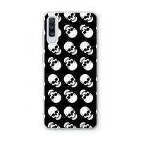 Musketon Skulls: Samsung Galaxy A70 Transparant Hoesje