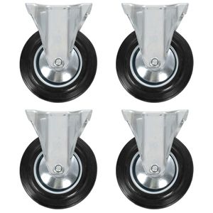 VidaXL Vaste wielen 4 st 160 mm