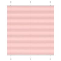Plissé rolgordijn 115x100cm stofbreedte 114,4cm polyester roze