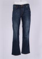 Vintage Straight Wrangler Crank Dark Blue size 36 / 31 - thumbnail