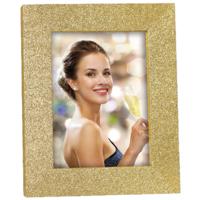 Zep Fotolijstje goud met glitters - hout - 21 x 25 cm - geschikt voor foto van 15 x 20 cm