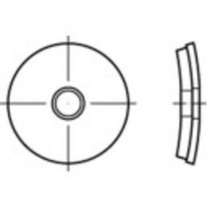 Afdichtringen 88277 RVS A2 1000 stuk(s) TOOLCRAFT TO-5455062