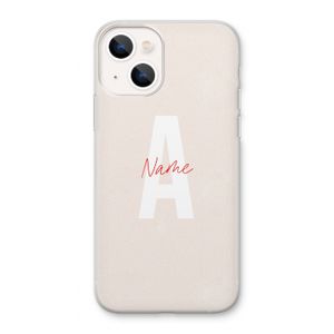 Strawberry Milkshake: iPhone 13 Transparant Hoesje