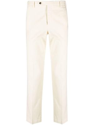 PT Torino pantalon chino à coupe slim - Tons neutres