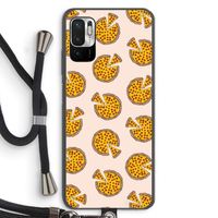 You Had Me At Pizza: Xiaomi Redmi Note 10 5G Transparant Hoesje met koord