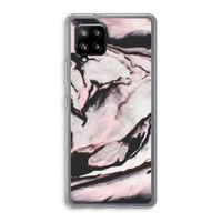 Roze stroom: Samsung Galaxy A42 5G Transparant Hoesje