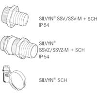 LAPP 61713420 SILVYN® SI 32x38 SGY Beschermslang (ribbelslang) Zilver-grijs (RAL 7001) 32 mm 50 m