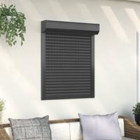 Rolluik 70x100 cm aluminium antracietkleurig