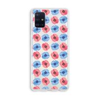 Klaproosjes: Galaxy A51 4G Transparant Hoesje Klaproosjes: Galaxy A51 4G Transparant Hoesje