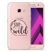 Samsung Galaxy A3 2017 Telefoonhoesje met Naam Boho Stay Wild Samsung Galaxy A3 2017 Telefoonhoesje met Naam Boho Stay Wild