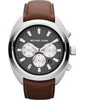 Horlogeband Michael Kors MK8294 Leder Bruin 24mm