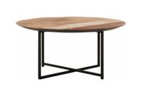 DTP Home Ronde Salontafel Cosmo Teakhout - Naturel - thumbnail