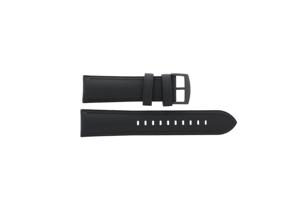 Horlogeband Armani AR1970 Leder Zwart 22mm