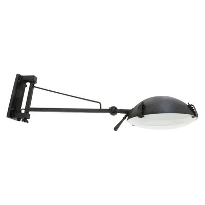 Wandlamp Gisborne Large Antiek Zwart