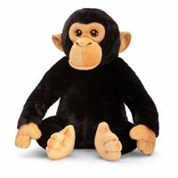 Keel toys Knuffeldier Chimpansee aap - zachte pluche stof - premium knuffels - 25 cm   -