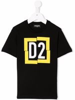 DSQUARED2 KIDS t-shirt à logo imprimé - Noir - thumbnail