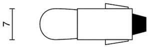 Bosma Lamp 6V 1.2W BA7S