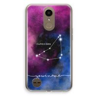 Sterrenbeeld - Donker: LG K10 (2017) Transparant Hoesje