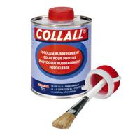 Rubbercement collall 1000ml + kwast | 6 stuks