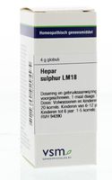 VSM Hepar sulphur LM18 (4 gr)