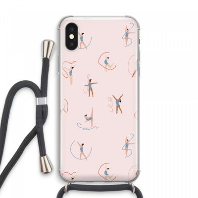 Dancing #3: iPhone XS Max Transparant Hoesje met koord