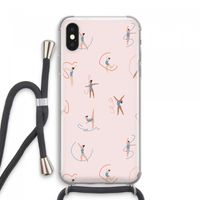 Dancing #3: iPhone XS Max Transparant Hoesje met koord