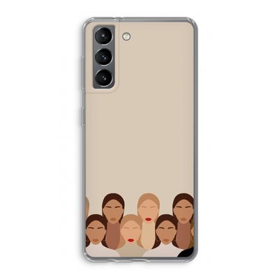 Girls girls girls: Samsung Galaxy S21 Transparant Hoesje