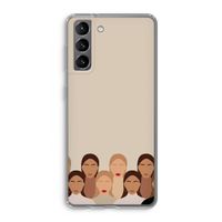 Girls girls girls: Samsung Galaxy S21 Transparant Hoesje