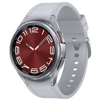 Samsung Galaxy Watch6 Classic SM-R950NZSADBT smartwatch / sport watch 3,3 cm (1.3") OLED 43 mm Digitaal 432 x 432 Pixels Touchscreen Zilver Wifi GPS - thumbnail