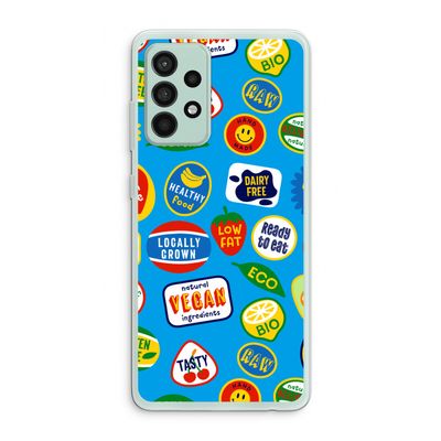 Fruitsticker: Samsung Galaxy A52s 5G Transparant Hoesje