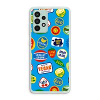 Fruitsticker: Samsung Galaxy A52s 5G Transparant Hoesje