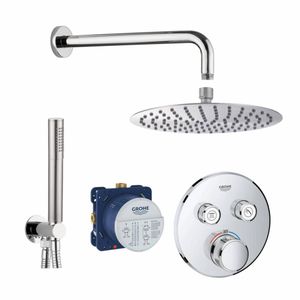 Grohe /Wiesbaden SmartControl Inbouw Doucheset Rond Met Hoofddouche 20 cm en Handdouche Compleet