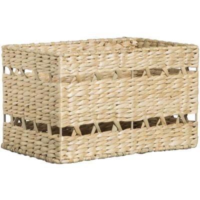 Leen Bakker - Mand Saar S - Naturel - 17x26x17 Cm - Natuurlijk Materiaal - Beige