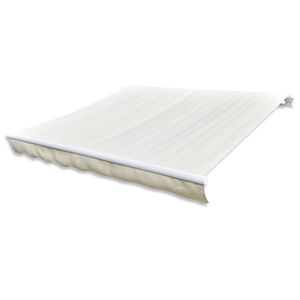 VidaXL Luifeldoek 450x300 cm canvas crème