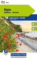 Wandelkaart 14 Outdoorkarte Rügen | Kümmerly & Frey