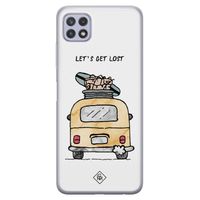 Samsung Galaxy A22 5G siliconen hoesje - Let's get lost
