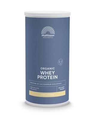 Mattisson Wei whey proteine vanille 80% bio