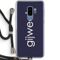 Gijweet: Samsung Galaxy S9 Plus Transparant Hoesje met koord