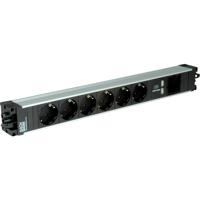 Bachmann 906.0846 Stekkerdoosmodule Aluminium, Zwart 1 stuk(s)