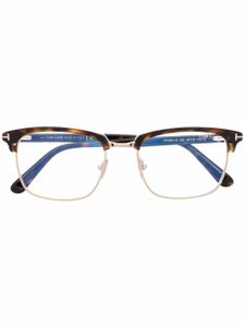 TOM FORD Eyewear lunettes de vue à monture papillon - Marron