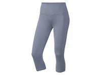 CRIVIT Dames sportcapri (L (44/46), Grijs/blauw)