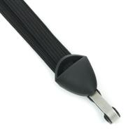 Widek veiligheidsbinder haak rvs zwart uni