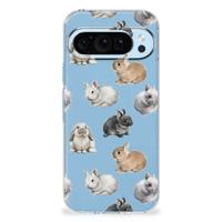 TPU Hoesje voor Google Pixel 9 | 9 Pro Konijntjes