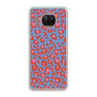 Leopard blue: Xiaomi Mi 10T Lite 5G Transparant Hoesje