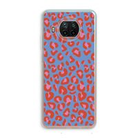 Leopard blue: Xiaomi Mi 10T Lite 5G Transparant Hoesje