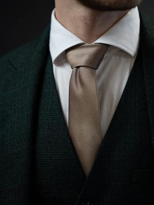 Classic Stropdas | Taupe | Elegante Stropdas Voor Mannen | Peaky Blinders Classic Stropdas | Taupe | Elegante Stropdas Voor Mannen | Peaky Blinders