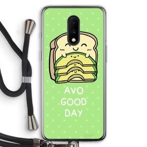 Avo Good Day: OnePlus 7 Transparant Hoesje met koord